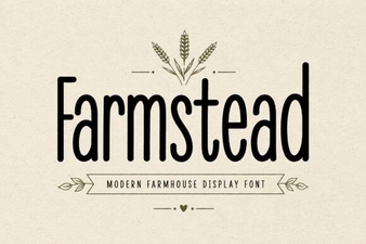 Farmstead Font: Design for Rural Projects