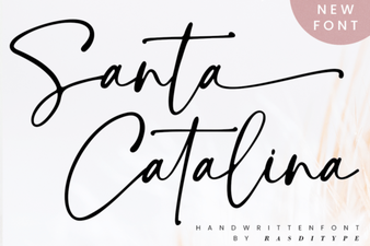 Santa Catalina Font for Design Projects